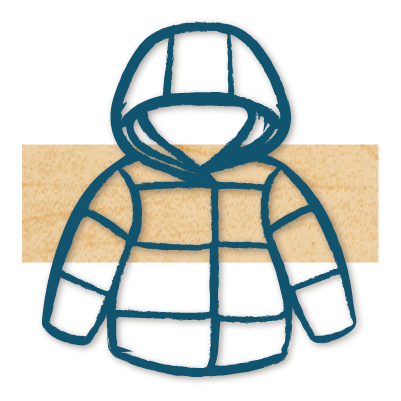 winter coat icon